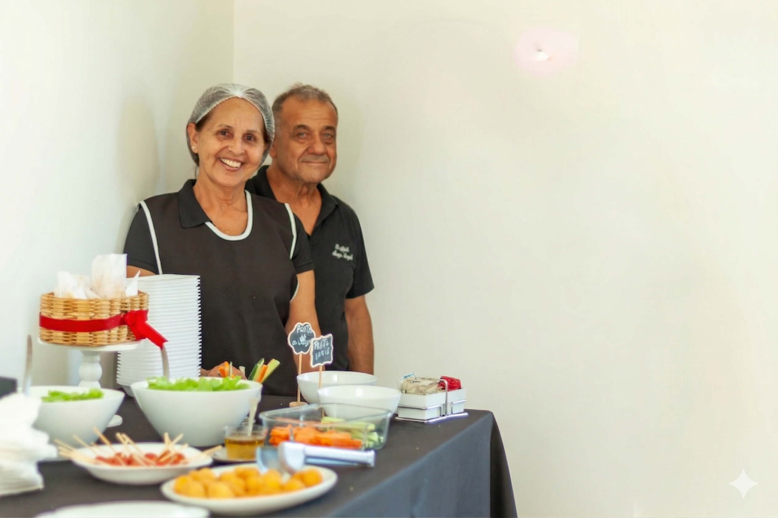 Momentos felizes em festa