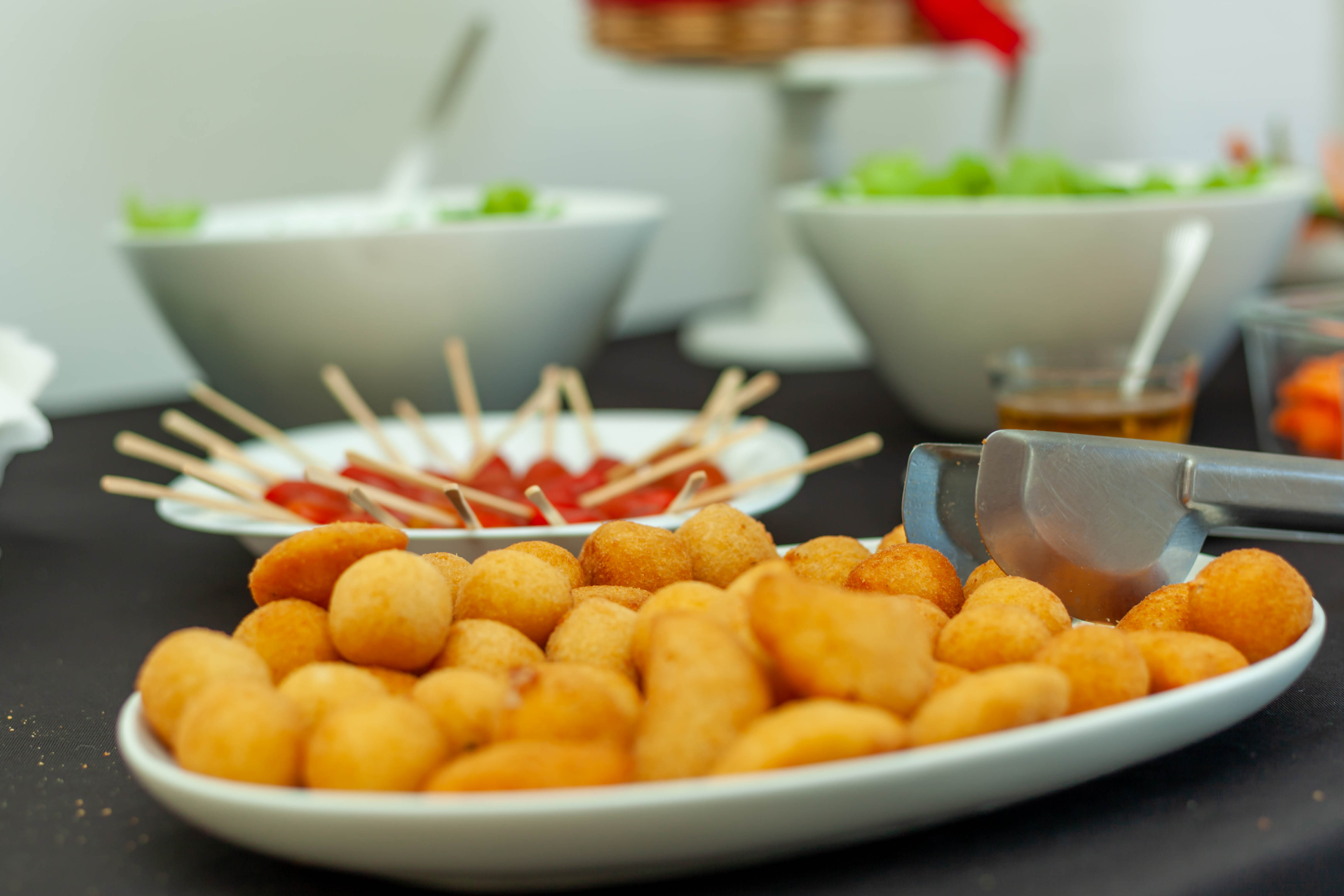Detalhes decorativos do buffet infantil